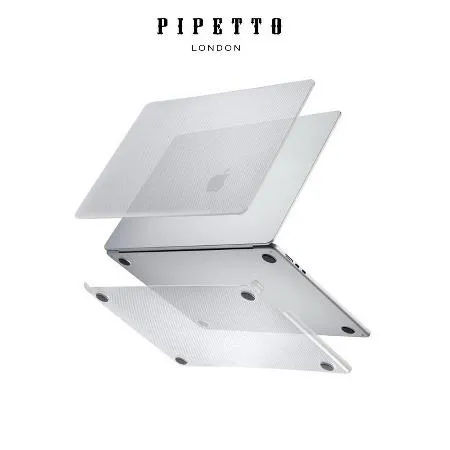 英國Pipetto Hardshell Dots MacBook Air 15吋 防刮纖薄止滑霧透點狀紋理筆電保護殼✿80D024